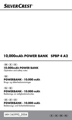 SilverCrest SPBP 4 A2 Bedienings- En Veiligheidsinstructies
