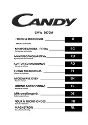 Candy CMW 2070M Gebruikershandleiding