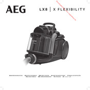 AEG LX8 X Flexibility Gebruiksaanwijzing