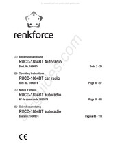 Renkforce 1490974 Gebruiksaanwijzing