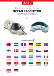ZAZU Otto the otter Ocean Projector Handleiding