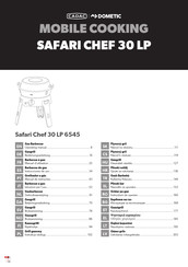 Dometic CADAC Safari Chef 30 LP 6545 Gebruiksaanwijzing