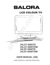 Salora 24LCF-5000TD Handleiding