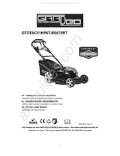 Gardeo GTDTAC51HP6T-BS675RT Instructies