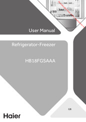 Haier HB18FGSAAA Gebruikshandleiding