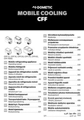 Dometic CFF18, CFF20 Gebruiksaanwijzing