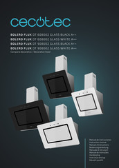 cecotec BOLERO FLUX DT 608002 GLASS BLACK A++ Handleiding