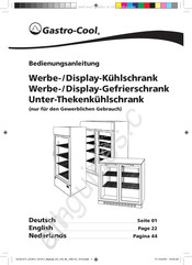 Gastro-Cool GCDC411-7BMF Handleiding