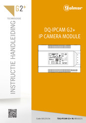 golmar DQ-IPCAM G2+ Instructiehandleiding