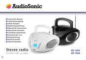 AudioSonic CD-1594 Gebruiksaanwijzing