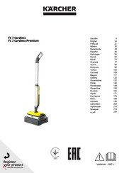 Kärcher FC 7 Cordless Handleiding