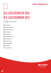 Sharp SJ-LE192M1X-EU Handleiding