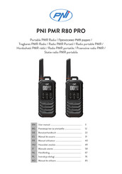 PNI PMR R80 PRO Handleiding