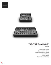 Bose T8S ToneMatch Beknopte Handleiding