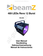 Beamz 469 LEDs Revo 12 Burst Handleiding