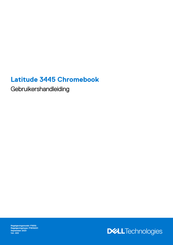 Dell Latitude 3445 Chromebook Gebruikershandleiding