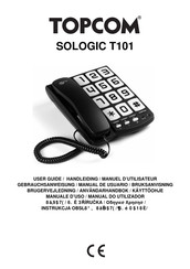 Topcom SOLOGIC T101 Handleiding