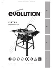 Evolution FURY5-S Handleiding