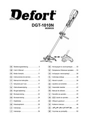 Defort DGT-1010N Gebruiksaanwijzing