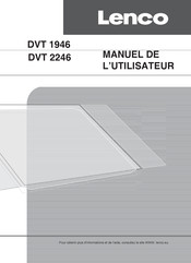 LENCO DVT 1946 Gebruikershandleiding