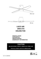 LUCCI Air ARIA CTC Handleiding