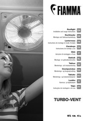 Fiamma TURBO-VENT Montage- En Gebruikershandleiding