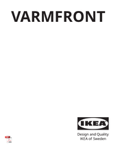 IKEA VARMFRONT Handleiding