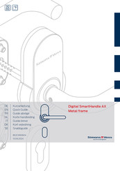 Allegion SimonsVoss SmartHandle AX Korte Handleiding