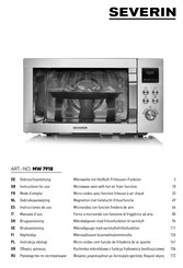 SEVERIN MW 7918 Gebruiksaanwijzing