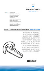 Plantronics EXPLORER 300 Series Gebruikershandleiding