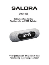 Salora CR626USB Gebruikershandleiding