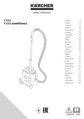 Kärcher T 17/1 Originele Gebruiksaanwijzing