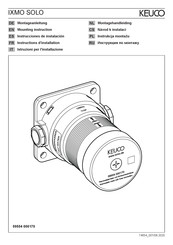 KEUCO IXMO SOLO Montagehandleiding