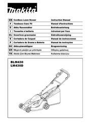 Makita LM430D Gebruiksaanwijzing