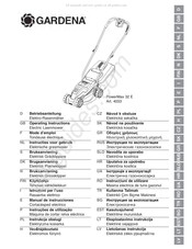 Gardena PowerMax 32 E Instructies Voor Gebruik