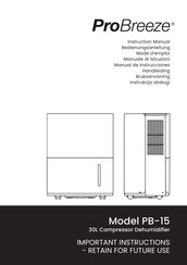 ProBreeze PB-15 Handleiding