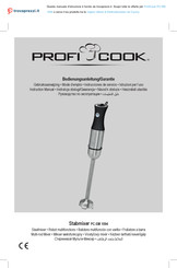 Profi Cook PC-SM 1094 Gebruiksaanwijzing