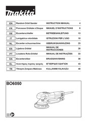 Makita BO6050 Gebruiksaanwijzing