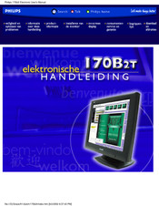 Philips 170B2T Handleiding