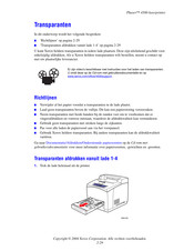 Xerox Phaser 4500 Handleiding