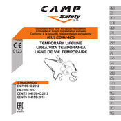 Camp Safety Temporary Lifeline 1040 Series Handleiding