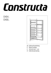 CONSTRUCTA CK66 Series Gebruiksaanwijzing