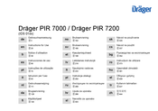 Dräger PIR 7200 Gebruiksaanwijzing