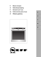 NEFF B 1693 Series Gebruiksaanwijzing