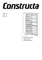 CONSTRUCTA CK272V03 Gebruiksaanwijzing