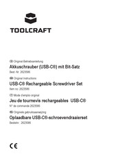 TOOLCRAFT 2623586 Gebruiksaanwijzing