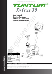 Tunturi FitCycle 30 Gebruikershandleiding