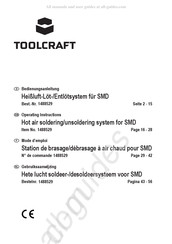 TOOLCRAFT 1488529 Gebruiksaanwijzing