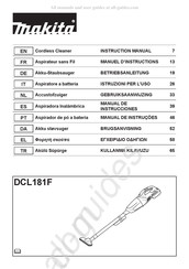 Makita DCL181F Gebruiksaanwijzing