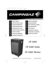 Campingaz CR 5000 Gebruiksaanwijzing